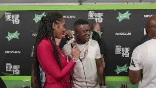 BET HipHop Awards 2019 Bri Renee amp Boosie [upl. by Nahc170]