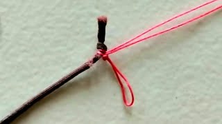 Best 5 Fishing Knots For Fishing Pole  How To Put Line To Fishing Pole [upl. by Tchao]