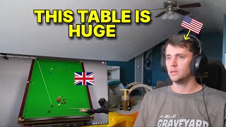 American reacts to Ronnie OSullivan 147 break Snooker [upl. by Schlosser]