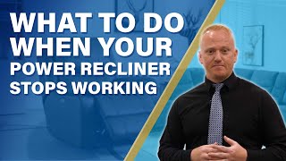 What To Do When Your Power Recliner Stops Working [upl. by Oram850]