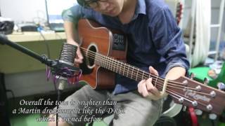 Takamine GD11MCE Review  Sound Demo High quality audio [upl. by Yelha286]