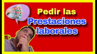 Las prestaciones laborales solo se pagan cuando termina un contrato de trabajo NO SON AHORROS [upl. by Currier93]