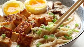 Homemade Spicy Ramen With Tofu [upl. by Noived]