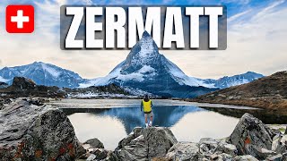 SWITZERLAND 🇨🇭 MAGICAL ZERMATT this place SURPRISED ME [upl. by Mcnair683]