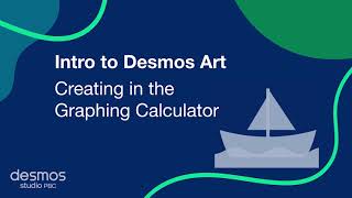 Intro to Desmos Art  Creating in the Graphing Calculator [upl. by Lebama]