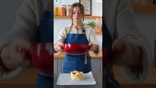 Pizza aux bretzels au lardons et au fromage 🥨🧀🍕 food recette pizza [upl. by Caine]