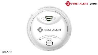 First Alert 10Year Sealed Battery Ionization Smoke Alarm  0827B [upl. by Idissak106]