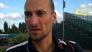 Ruben Bemelmans interview after advancing to the quarterfinals of the Aegon Nottingham Challenge [upl. by Veronica]