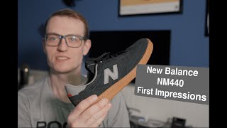 New Balance NM 440 First Impressions  Light flexible cupsole [upl. by Ettenel]