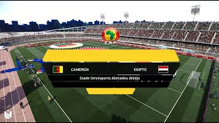 Camerún vs Egipto ● Semifinal  África Cup of Nations 2022  Pes 2021 [upl. by Ummersen]