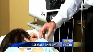 Dr Michael Cooney Talks About Calmare Therapy on News 12 [upl. by Haorbed]