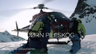 Heliskiing nord for Polarcirklen [upl. by Ayekahs]