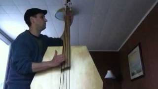 DIY upright bass  coffin bass [upl. by Aliekahs]