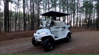 Club Car Onward Snow Storm Walk Around Cary Cart Company [upl. by Amalie]