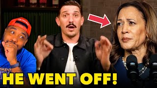 Comedian Andrew Schulz HILARIOUSLY DISSES Kamala After RIGGED Debate [upl. by Purvis]