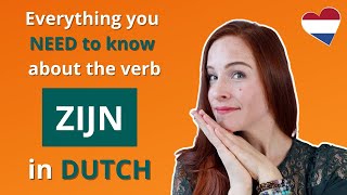 The Dutch verb ZIJN learn all forms  functions NT2 A1A2 learndutch [upl. by Yragerg436]