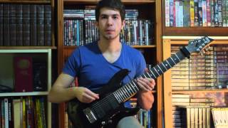 Periphery  Erised first solo  Andrei Bogdan [upl. by Wernda163]