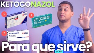 KETOCONAZOL PARA QUE SIRVE  3 COSAS  QUE ES [upl. by Novyaj]