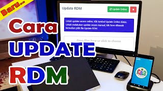 Cara Update RDM Terbaru [upl. by Yddeg]