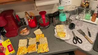 Breakfast Sandwich meal prep part 2 [upl. by Yltsew]