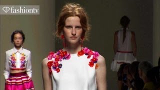 Alberta Ferretti SpringSummer 2014 FULL SHOW  Milan Fashion Week MFW  FashionTV [upl. by Pauletta979]