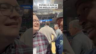 PISTONS vs SUNS  BRESLIN CENTER [upl. by Onairda]