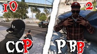 The War Between Circle City Piru Vs 52 Pueblo Bishop Bloods New Leaf RP [upl. by Eimmac]