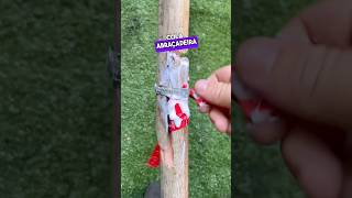 Cabos de vassouras 🧹 quebrados 🤔 a melhor solução wood dicas diy shorts [upl. by Oileduab]