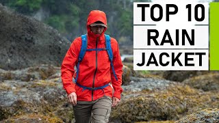 Top 10 Best Rain Jackets for Men [upl. by Sherburn]