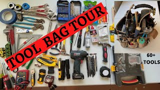 Whats In A Handymans Tool Bag in 2022 Best Bag EVER [upl. by Werda710]