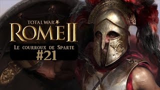 FR Total War Rome 2  Le Courroux de Sparte 21  quotLes Fils dArèsquot [upl. by Anelagna]