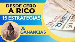 15 Formas de Hacer Dinero Sin Tener Nada de Dinero [upl. by Cate]