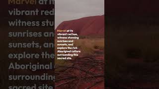 Ayers Rock Uluru  Australias Iconic Red Monolith [upl. by Nnylsia413]