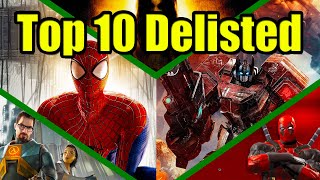 Top 10 Best Xbox Series X Delisted Games to Play [upl. by Hadria648]