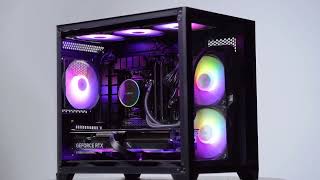 IPASON Ocean Cube Gaming PC [upl. by Onitnas788]