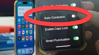 How to off autocorrect on keyboard in iphone 16  Off autocorrect on keyboard in iphone 16 pro max [upl. by Airdnua]