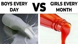 Boys Vs Girls Memes [upl. by Noir]