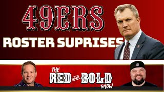 Reacting to 49ers roster surprises  The Red and Bold Show [upl. by Stockwell]