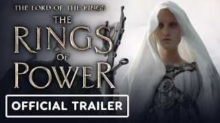 The Lord of the Rings The Rings of Power  Official Trailer 2022 Morfydd Clark Robert Aramayo [upl. by Eblehs]