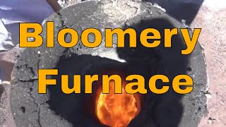 Preparing a bloomery furnace for an iron smelt [upl. by Leiruh]