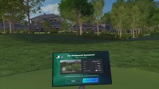 The VR Memorial at Muirfield Village  Weekly Tournament  Golf VR Gameplay  Meta Quest 3 [upl. by Melinda]