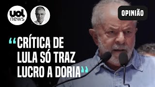 Lula erra ao atacar Doria debate precisa ser com Bolsonaro opina Kennedy Alencar [upl. by Euqinor]