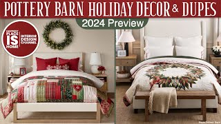 Pottery Barn Holiday Merch amp Dupes New 2024 [upl. by Aehsal]