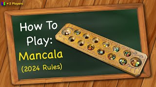 How to play Mancala 2024 rules [upl. by Tiphane638]