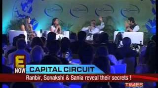 Ranbir Sonakshi and Sania reveal their secrets [upl. by Sudaorb]