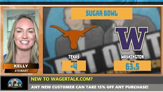 Bet On It College Football Bowl Game Predictions and Bets 2023 Peach Bowl Rose Bowl amp Sugar Bowl [upl. by Adnalahs755]