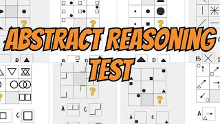 10item Abstract Reasoning Test [upl. by Daisi143]