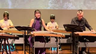 台灣好 箏二重奏 Beautiful Formosa GuZheng Duet濟州島實況演出 [upl. by Edouard]