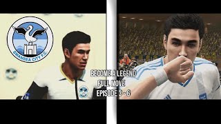 PES 2013 Become A Legend Career Mode Episode 3  Episode 6 Full Movie [upl. by Geanine178]