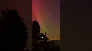 Timelapse schitterend noorderlichtpoolicht op 10 en 11 mei 2024 [upl. by Goodson]